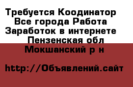 Требуется Коодинатор - Все города Работа » Заработок в интернете   . Пензенская обл.,Мокшанский р-н